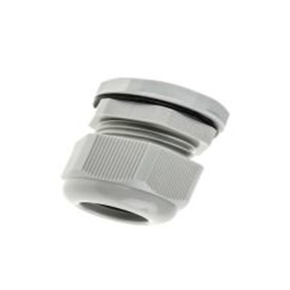 RS PRO,822-9751,尼龙 66 电缆接头, M25, 13 mm至18 mm线径, IP68, 灰色 包括锁紧螺母, AG-D系列