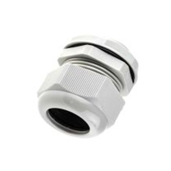 RS PRO,822-9754,尼龙 66 电缆接头, M32, 18 mm至25 mm线径, IP68, 灰色 包括锁紧螺母, AG-D系列