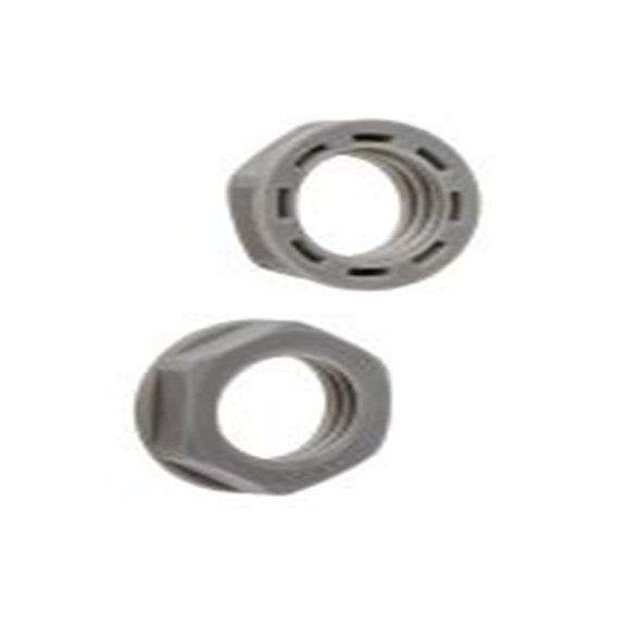 RS PRO,822-9795,M16 锁紧螺母, 尼龙 66制, 灰色, IP68