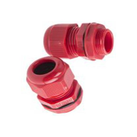 RS PRO,822-9798,尼龙 66 电缆接头, M25, 13 mm至18 mm线径, IP68, 红色 包括锁紧螺母, AG-D系列