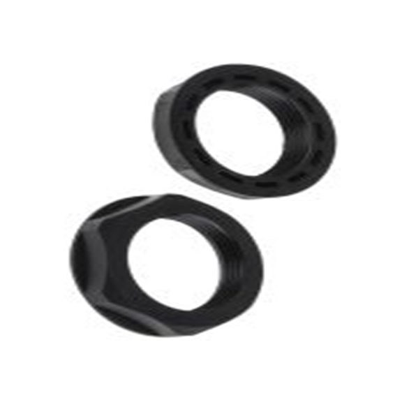 RS PRO,822-9842,M32 锁紧螺母, 尼龙 66制, 黑色, IP68