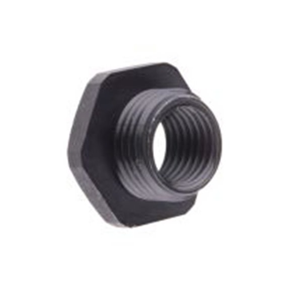 RS PRO,822-9870,RS PRO , M16 减振器 M12 格兰头适配器, 尼龙 66制, 黑色