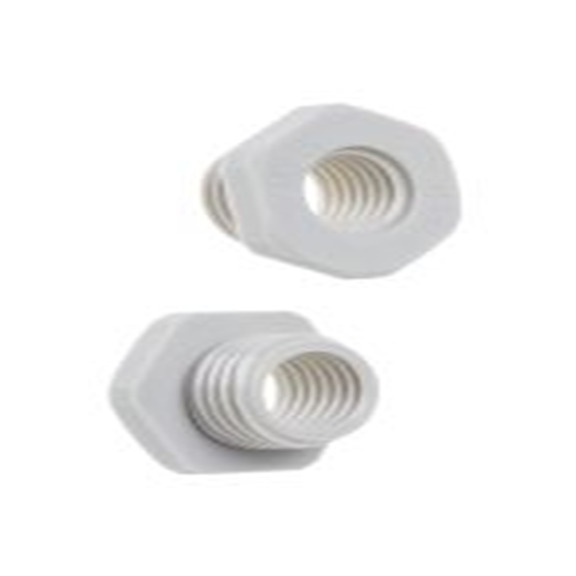 RS PRO,822-9880,RS PRO , M16 减振器 M12 格兰头适配器, 尼龙 66制, 灰色