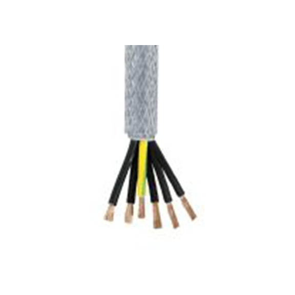 RS PRO,827-4228,RS PRO , SY系列 12芯 控制电缆 0.75 mm² 18 AWG, 屏蔽, 50 m长, 透明 聚氯乙烯护套