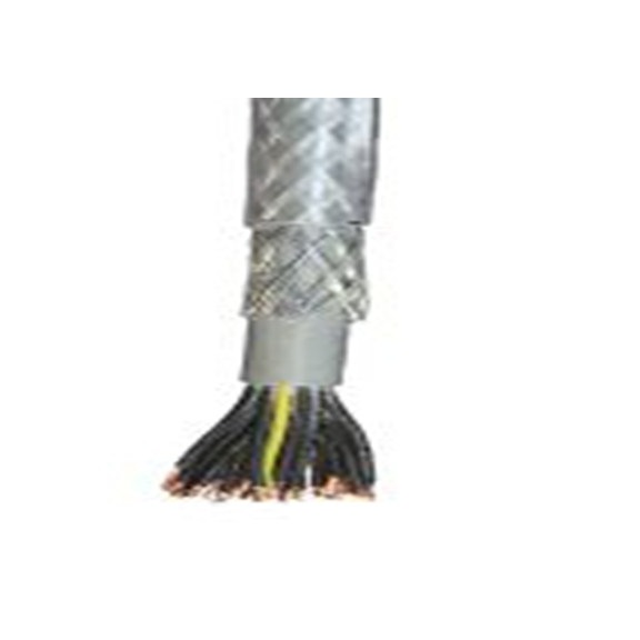 RS PRO,827-4230,RS PRO , SY系列 25芯 控制电缆 0.75 mm² 18 AWG, 屏蔽, 50 m长, 透明 聚氯乙烯护套