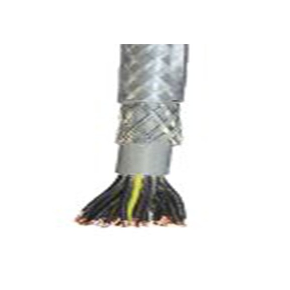 RS PRO,827-4237,RS PRO , SY系列 18芯 控制电缆 0.75 mm² 18 AWG, 屏蔽, 50 m长, 透明 聚氯乙烯护套