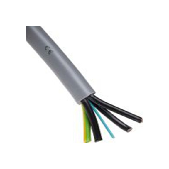 RS PRO,827-4262,RS PRO , YY系列 4芯 控制电缆 4 mm² 11 AWG, 未屏蔽, 50 m长, 灰色 聚氯乙烯护套