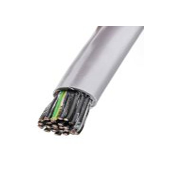 RS PRO,827-4313,RS PRO , YY系列 25芯 控制电缆 0.75 mm² 18 AWG, 未屏蔽, 50 m长, 灰色 聚氯乙烯护套