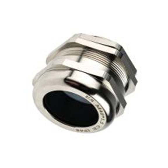 RS PRO,831-9030,镀镍黄铜 电缆接头, M40, 22 mm至32 mm线径, IP68, 金属 包括锁紧螺母