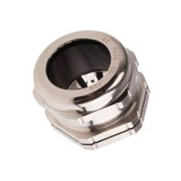 RS PRO,835-4100,镀镍黄铜 电缆接头, PG36, 22 mm至32 mm线径, IP68, 金属 包括锁紧螺母