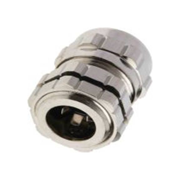 RS PRO,835-4119,镀镍黄铜 电缆接头, M16, 4 mm至8 mm线径, IP68, 金属 包括锁紧螺母