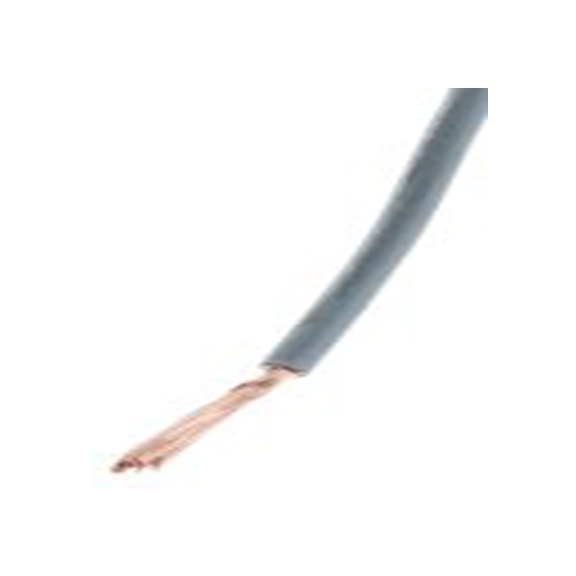 RS PRO,836-0802,灰色 圆形 设备电线 架空电缆, 1.5 mm², 100 m长 27/0.25 mm, 15 AWG 聚烯烃, 750 V, 最高90 °C, H07Z-K系列