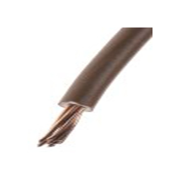 RS PRO,836-0883,棕色 H07V-R 6491X 架空电缆, 2.5 mm², 100 m长 7/0.67 mm, 14 AWG 聚氯乙烯, 750 V, 最高70 °C, 6491X系