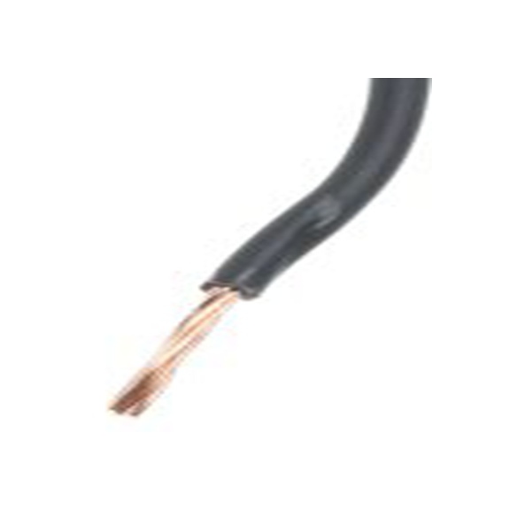 RS PRO,836-0971,黑色 电力和电源电缆 6491B 架空电缆, 1.5 mm², 100 m长 7/0.53 mm, 16 AWG 乙烯丙烯二烃单体, 低烟，无卤, 750 V, 最高7