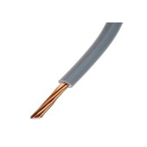 RS PRO,836-1003,灰色 电力和电源电缆 架空电缆, 2.5 mm², 100 m长 7/0.67 mm, 14 AWG 乙烯丙烯二烃单体, 低烟，无卤, 750 V, 最高70 °C, 