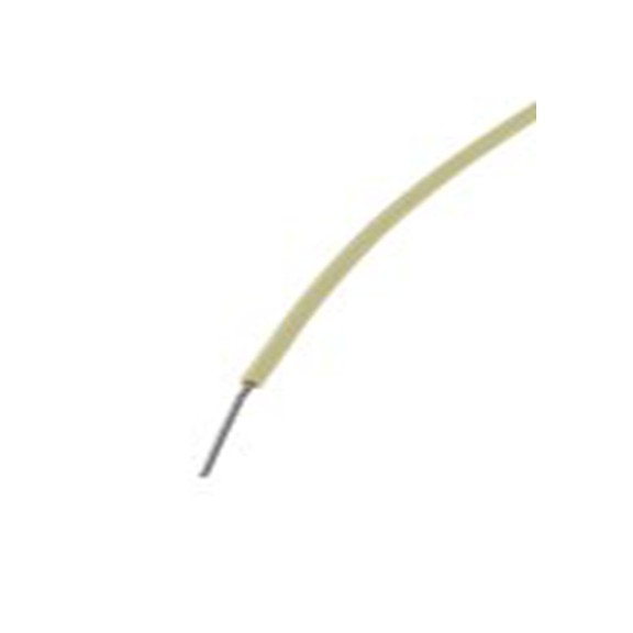 RS PRO,841-7204,黄色 设备电线 A 型 架空电缆, 0.12 mm², 100 m长 7/0.15 mm, 26 AWG 聚四氟乙烯, 300 V, 最高200 °C