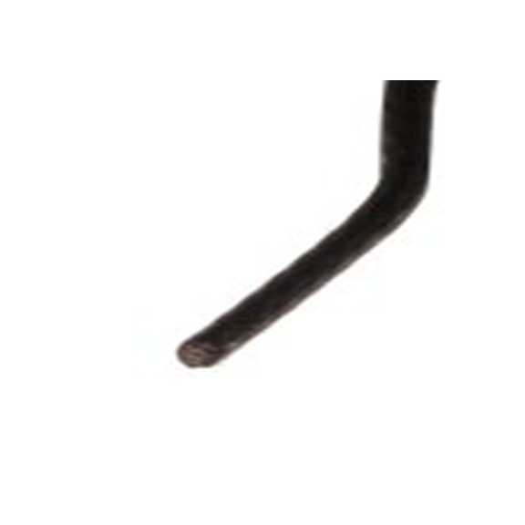 RS PRO,841-7213,黑色 设备电线 A 型 架空电缆, 0.22 mm², 25 m长 7/0.2 mm, 24 AWG 聚四氟乙烯, 300 V, 最高200 °C