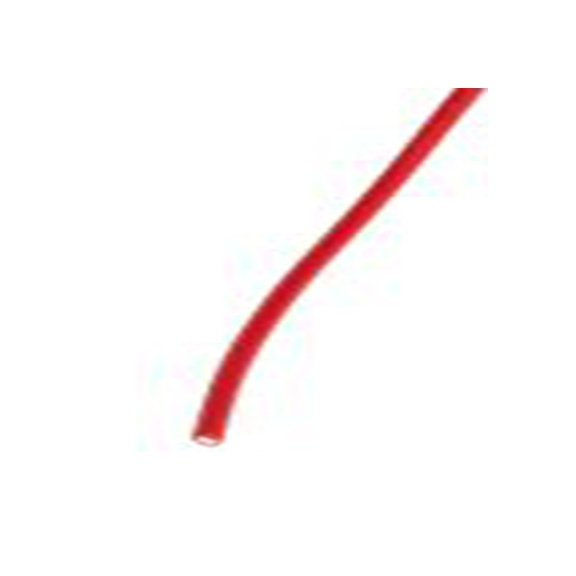 RS PRO,841-7235,红色 设备电线 A 型 架空电缆, 0.22 mm², 100 m长 7/0.2 mm, 24 AWG 聚四氟乙烯, 300 V, 最高200 °C