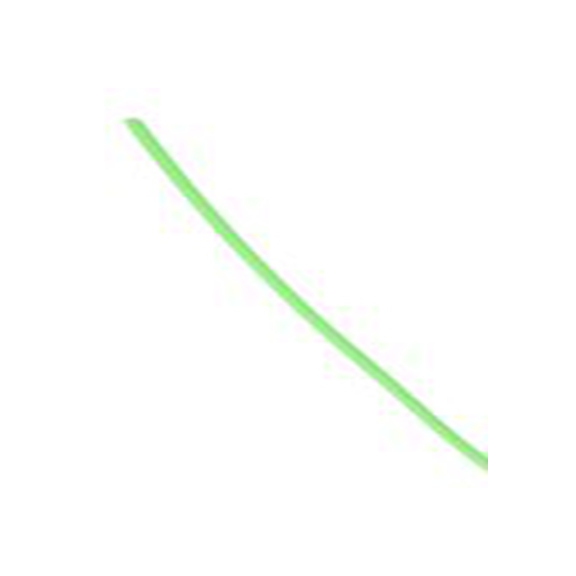 RS PRO,841-7320,绿色 设备电线 A 型 架空电缆, 0.6 mm², 100 m长 19/0.2 mm, 20 AWG 聚四氟乙烯, 300 V, 最高200 °C, PTFE A系列