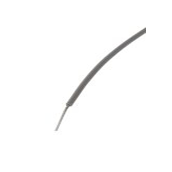 RS PRO,841-7380,灰色 设备电线 B 型 架空电缆, 0.22 mm², 100 m长 7/0.2 mm, 24 AWG 聚四氟乙烯, 600 V, 最高200 °C, PTFE A系列