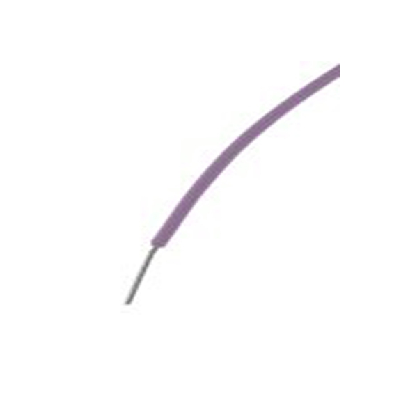 RS PRO,841-7386,紫色 设备电线 B 型 架空电缆, 0.22 mm², 100 m长 7/0.2 mm, 24 AWG 聚四氟乙烯, 600 V, 最高200 °C