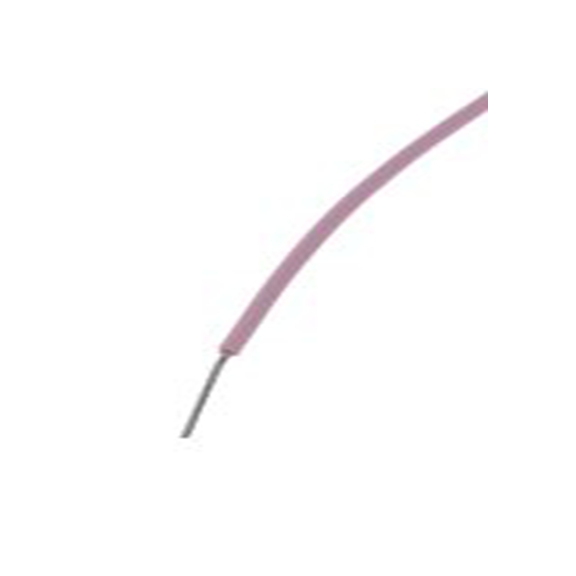 RS PRO,841-7392,粉红色 设备电线 B 型 架空电缆, 0.34 mm², 25 m长 19/0.15 mm, 22 AWG 聚四氟乙烯, 600 V, 最高200 °C