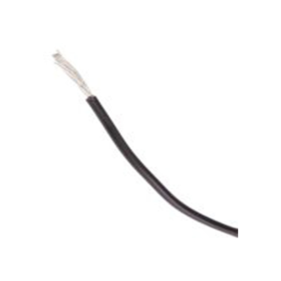 RS PRO,851-3576,黑色 KY 30 架空电缆, 0.22 mm², 250 m长 7/0.2 mm, 24 AWG 聚氯乙烯, 250 V, 最高105 °C, KY30系列