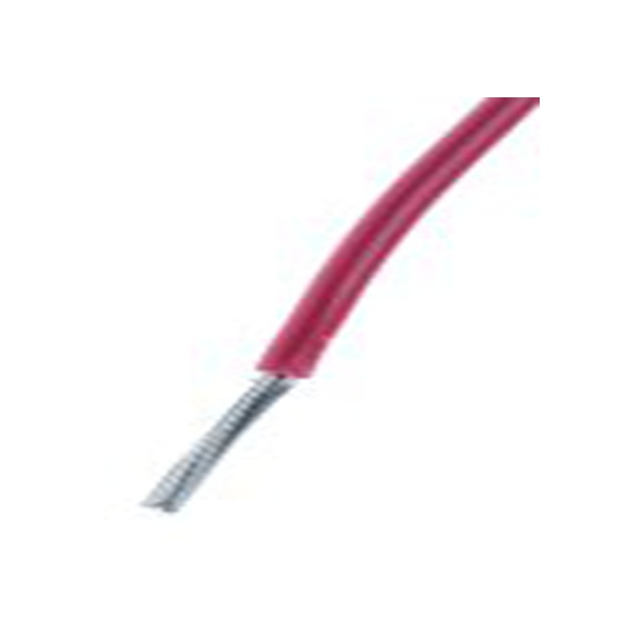 RS PRO,851-3582,红色 KY 30 架空电缆, 0.34 mm², 250 m长 7/0.25 mm, 22 AWG 聚氯乙烯, 250 V, 最高105 °C, KY30系列