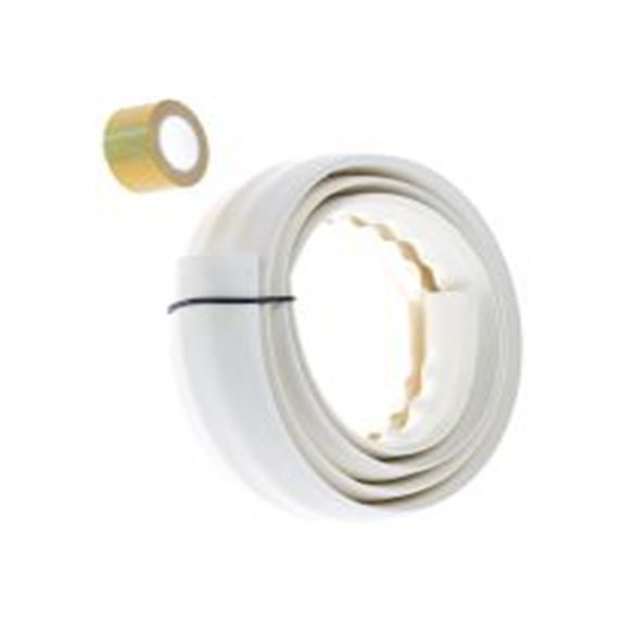 RS PRO,865-9515,RS PRO, 1.83 m长 减速带线槽, 聚氯乙烯制, 白色, 14.8 mm内径