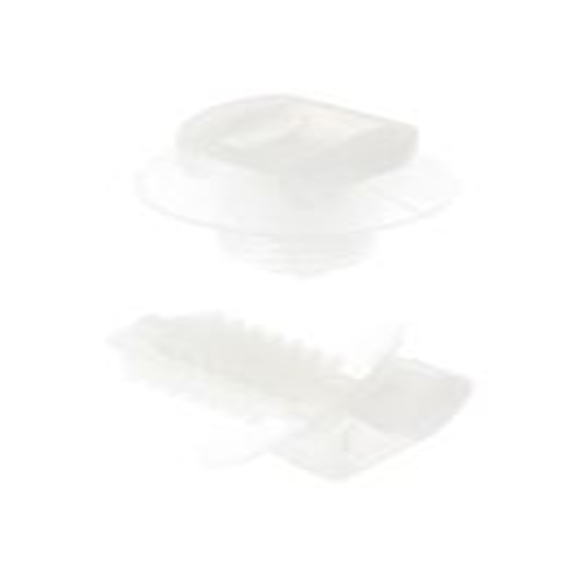 RS PRO,865-9688,RS PRO 推扣 扎带固定座, 尼龙 66制, 16.1 mm长 5 mm宽, Φ7 mm固定孔, 天然色, PHC系列