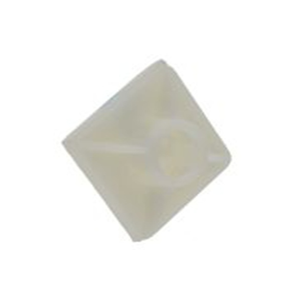 RS PRO,269-9013,RS PRO 扎带固定座, 尼龙 66制, 26.3 mm长 5 mm宽 x 26.3 mm宽, Φ5.6 mm固定孔, 天然色