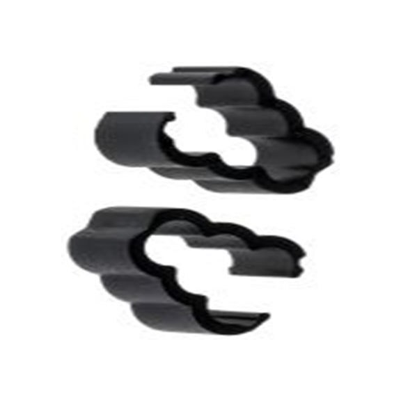 RS PRO,865-9710,尼龙 66, 黑色, 最大捆束4.1 mm, 自熄灭, RCR系列