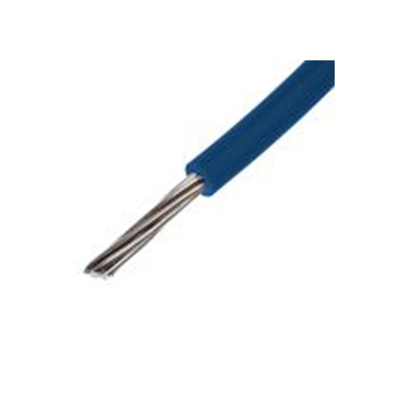 RS PRO,872-4464,蓝色 绞合 汽车原线 架空电缆, 0.13 mm², 100 m长 7/0.16 mm, 26 AWG 改性聚苯醚, 600 V, 最高105 °C, UL11028系