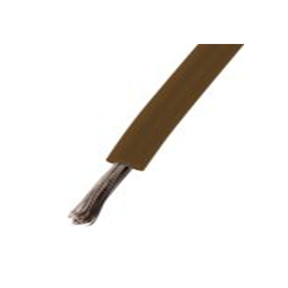 RS PRO,872-4521,棕色 绞合 汽车原线 架空电缆, 0.33 mm², 100 m长 7/0.12 mm, 22 AWG 改性聚苯醚, 600 V, 最高105 °C, UL11028系