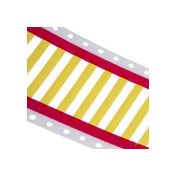 RS PRO,872-6218,电缆标识 2.7 mm 1.1 mm, 黄色, 阻燃 x 3.2 mm