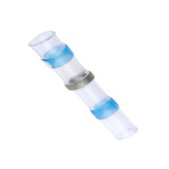 RS PRO,872-6283,蓝色 焊锡环热缩管, 最小电缆直径1.4 mm, 聚乙烯制, 最大电缆直径2.7 mm, 24.5mm长, GAST系列