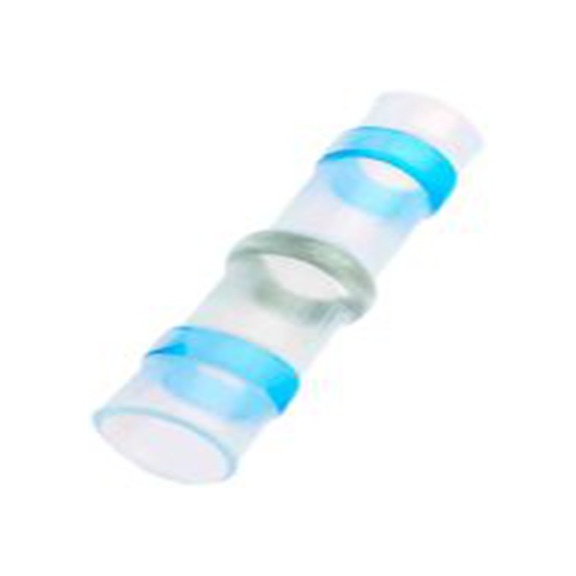 RS PRO,872-6286,蓝色 焊锡环热缩管, 最小电缆直径2.3 mm, 聚乙烯制, 最大电缆直径4.5 mm, 29.3mm长, GAST系列