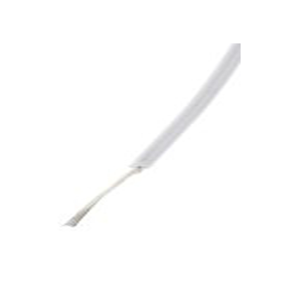 RS PRO,874-0371,白色 绞合 汽车原线 架空电缆, 0.08 mm², 100 m长 7/0.12 mm, 28 AWG 聚氯乙烯, 300 V, 最高80 °C, UL1007系列