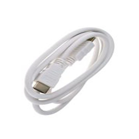 RS PRO,876-2393,HDMI 电缆, 1.2A, HDMI 公转 HDMI 公, 1.2 m长, 白色