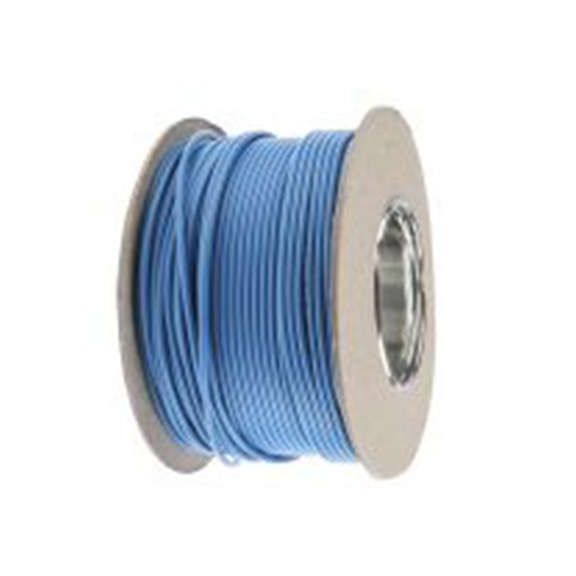RS PRO,902-8417,蓝色 架空电缆, 2.5 mm², 100 m长 45/0.25 mm, 14 AWG 聚氯乙烯, 750 V, 最高70 °C, H07V-K系列