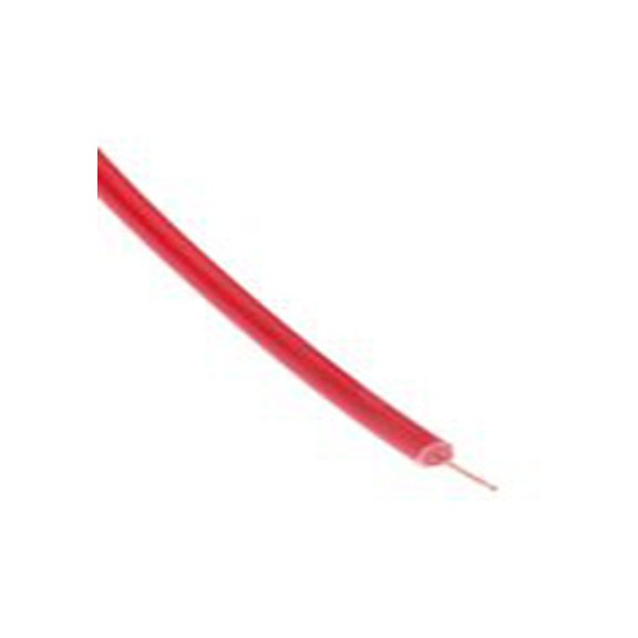 RS PRO,906-0600,红色 单芯 架空电缆, 0.5 mm², 25 m长 7/0.3 mm, 15 AWG 聚乙烯, 25 kV dc, 最高70 °C