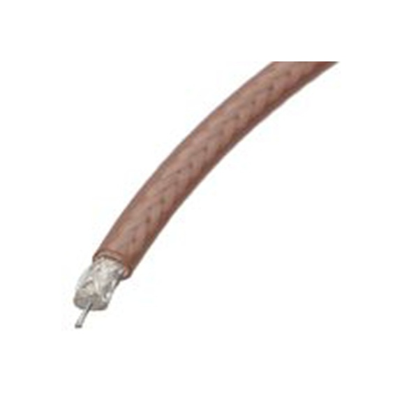 RS PRO,906-0616,同轴电缆, 25 m长, 75 Ω, 棕色