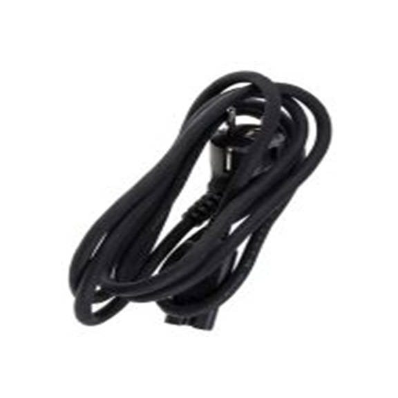 RS PRO,909-2174,2 m 电源线, 250 V, 直向转CEE 7/7 聚氯乙烯, 黑色, 符合CE标准