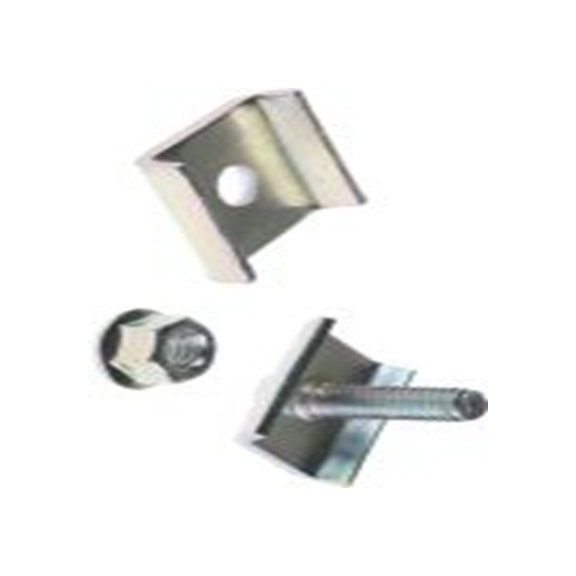 RS PRO,912-4710,RS PRO 电镀钢 多用途耦合器, 22 mm宽x15 mm深