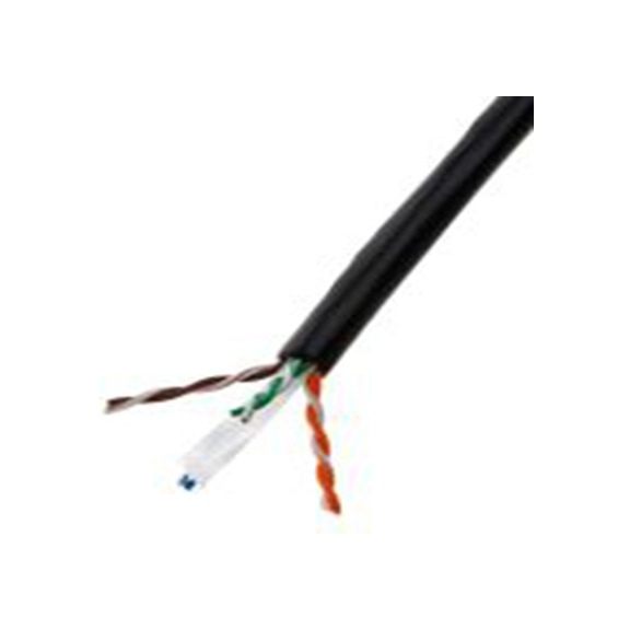 RS PRO,916-4103,100 m 6 类 以太网电缆, U/UTP屏蔽, 黑色 聚乙烯护套, 无端接转无端接