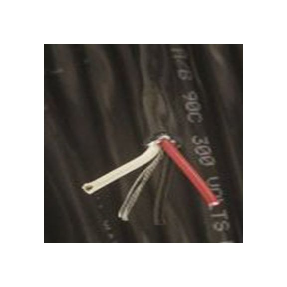 RS PRO,138-994,RS PRO 4芯多芯工业电缆, 1.5 mm², 15 AWG, 无屏蔽, 阻燃, 50m长, 黑色聚氯乙烯 PVC护套