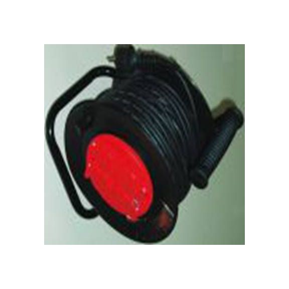 RS PRO,481-349,黑色 电缆卷筒, 4个 E 型插座, 电缆长25 m, IP44防护等级