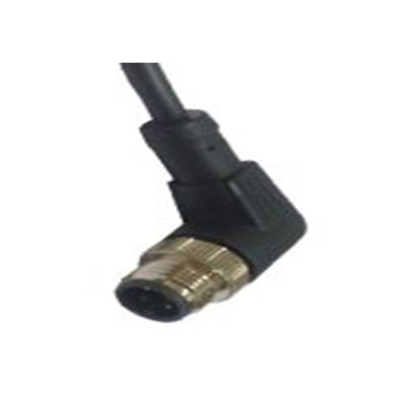 RS PRO,124-7073,RS PRO 传感器执行器电缆, 2 m长 4, M12, 直角 公转自由端 无端接, 聚氯乙烯 黑色护套, IP40, CBM系列