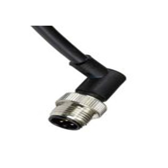 RS PRO,124-7076,RS PRO 传感器执行器电缆, 2 m长 5, 直角 公转自由端 无端接, 聚氯乙烯 黑色护套, IP40, CBM系列