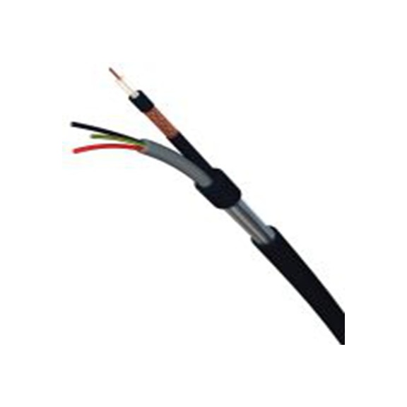 RS PRO,136-8141,RS PRO KX6同轴电缆, 100m长, 75 Ω, 6.1mm外径, 绿色